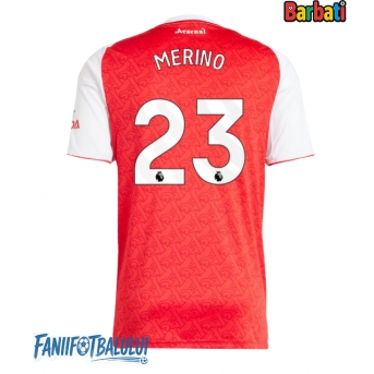 Arsenal Mikel Merino #23 Tricou Fotbal Replică 2025-26 Barbati Acasa
